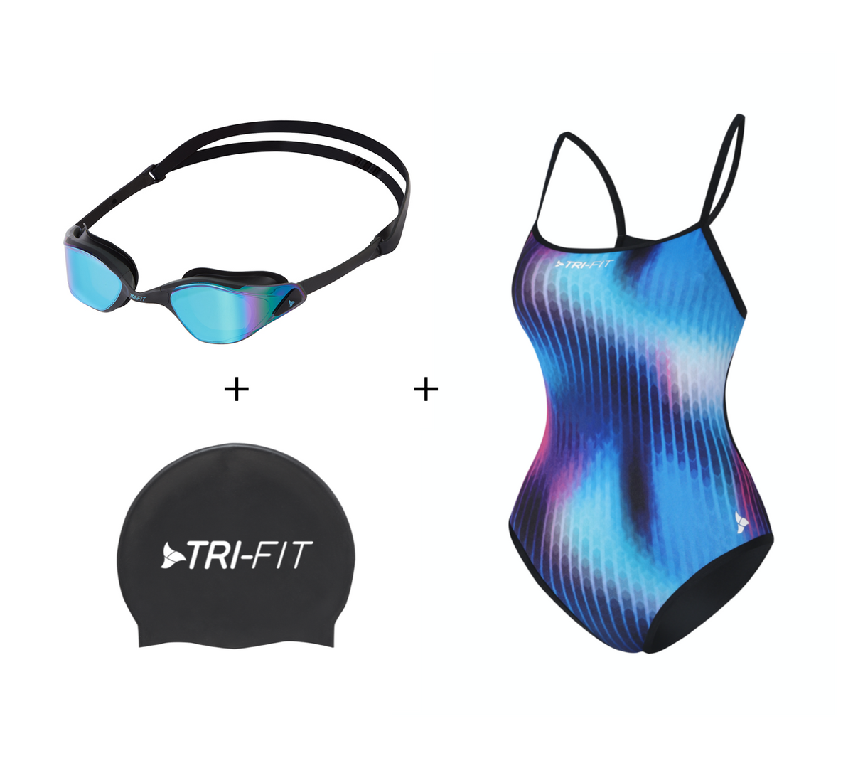 swimsuit goggles PROPEL Swim Bundle – PROPEL Reversible Swimsuit + PROPEL Goggles + Cap –  TRI-FIT Athletic