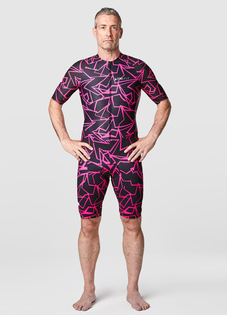 triathlon gear online GEO Black EDITION Men's Premium Triathlon Suit