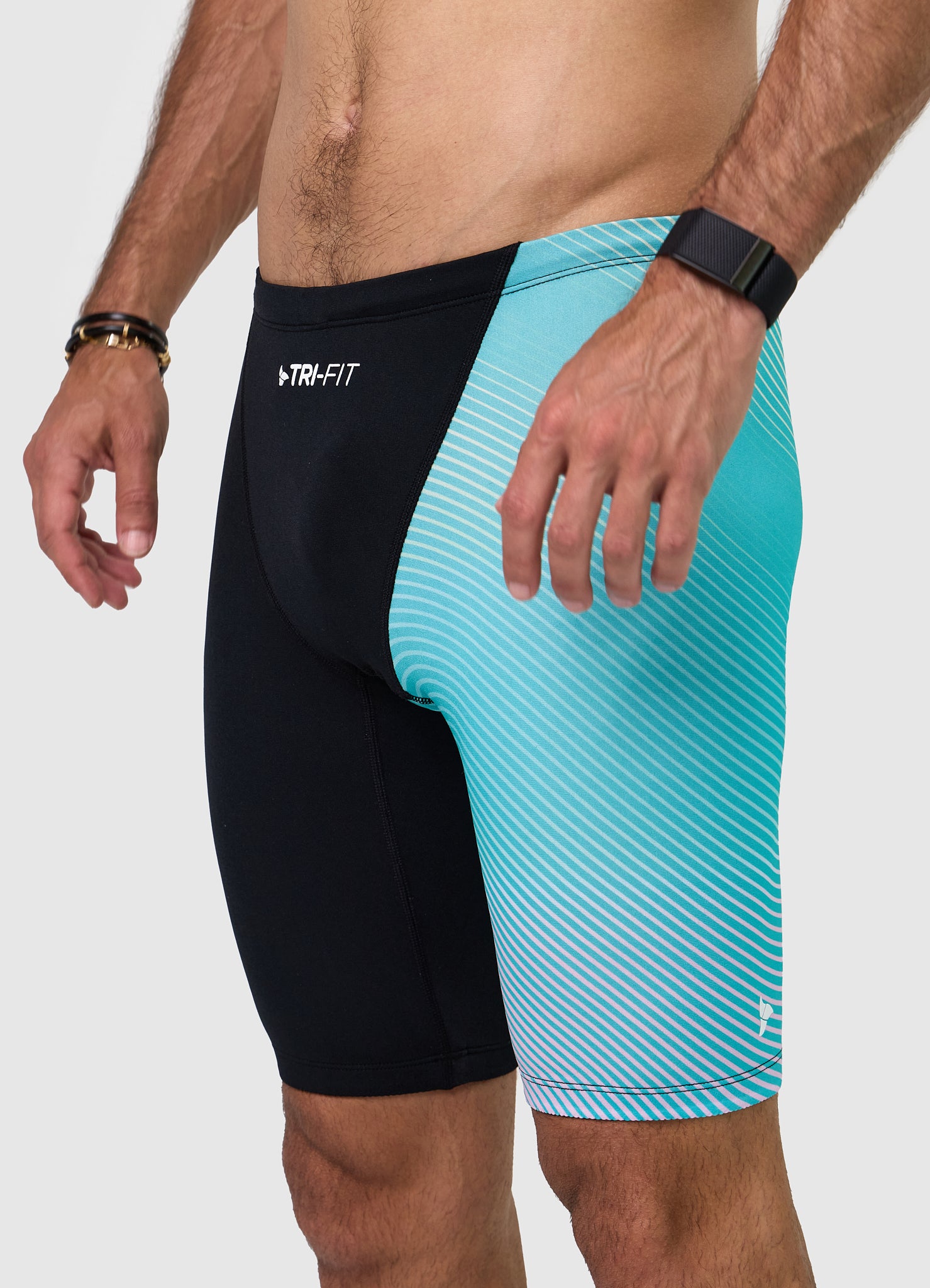 Mens Swimming Jammers Long Swimmers Quick Dry Swim Shorts Swimwear Trunks Summer