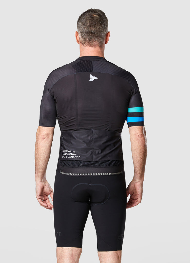 TRI-FIT SYKL PRO BLACK EDITION Bundle Short Sleeve Men's Cycling Jersey, available now