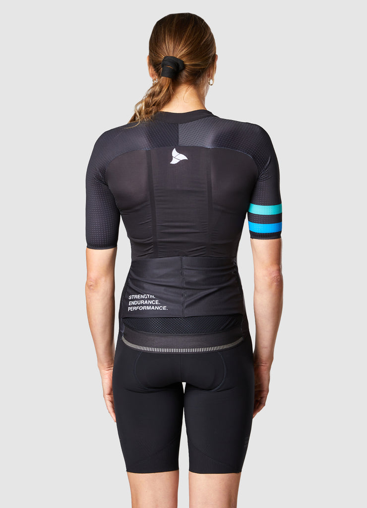 TRI-FIT SYKL PRO BLACK EDITION Women's Cycling Jersey, available now as part of the TRI-FIT SYKL PRO BLACK EDITION Bundle