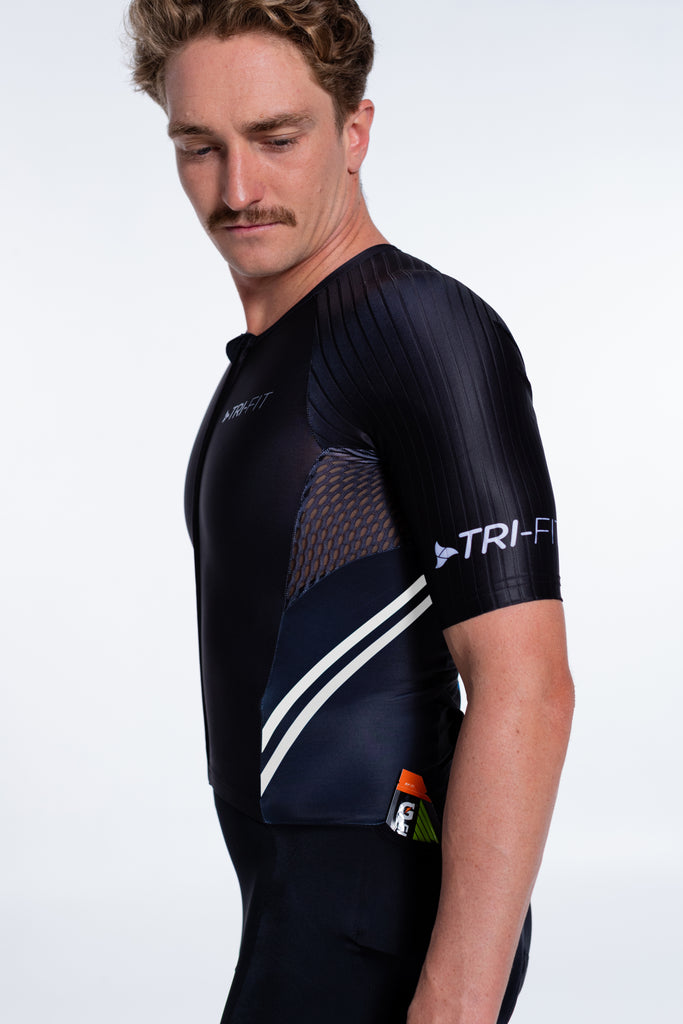 EVO NEXT GEN BLACK EDITION Men's Tri Suit, available in TRI Suit Bundles