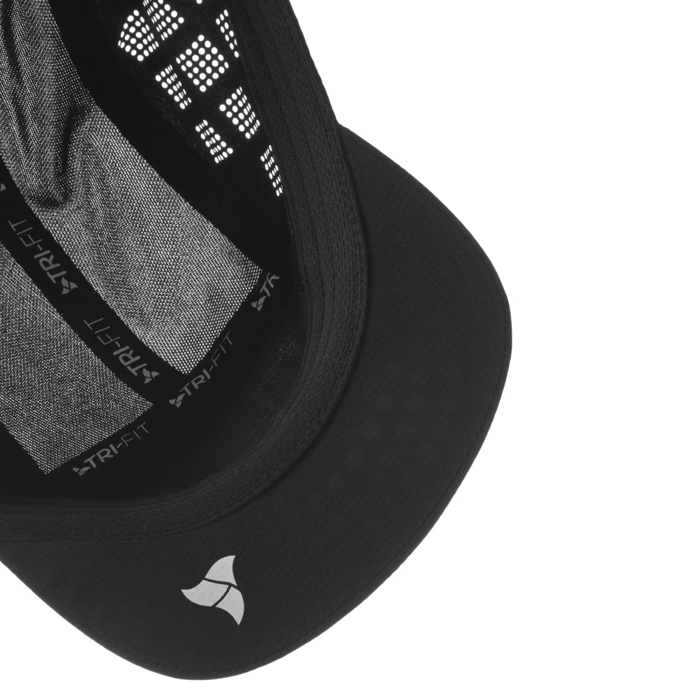 TRI-FIT AirEdge Ultra-Light Running Cap BLACK EDITION perforated peak