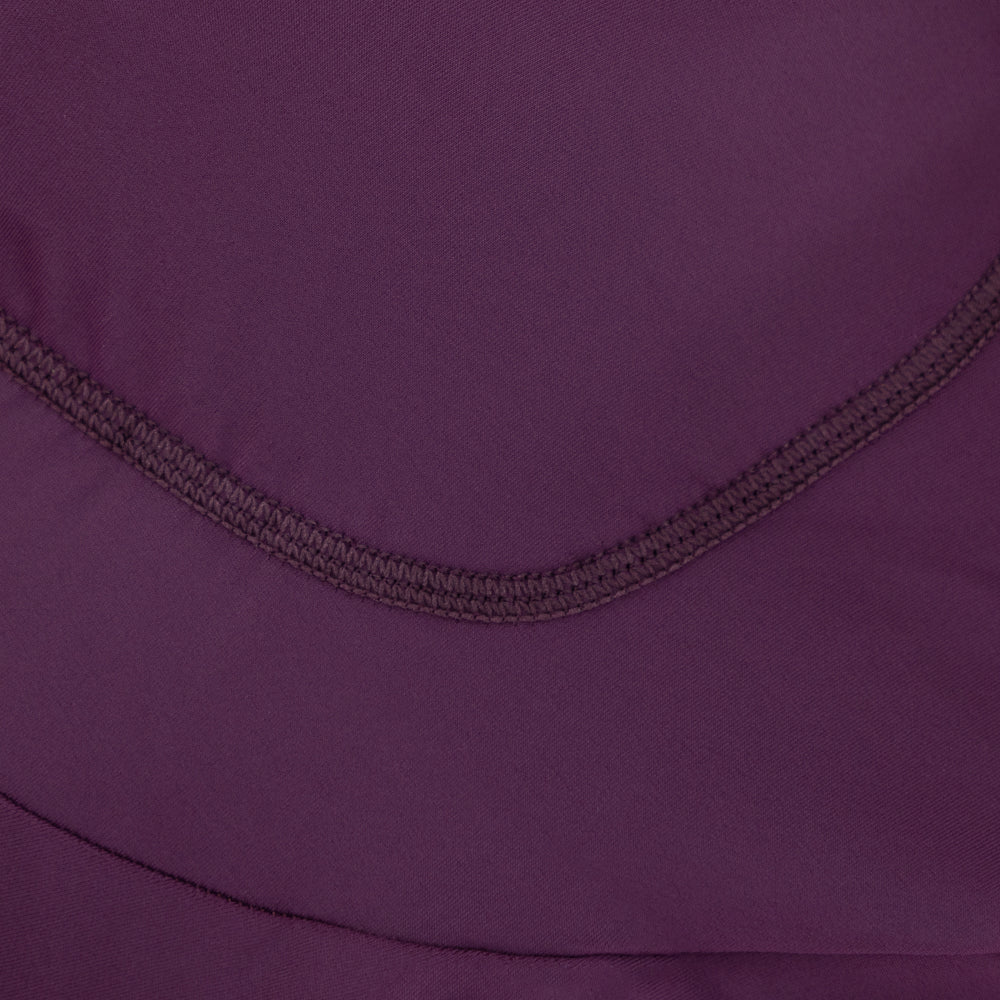 Detail of lower back panel and seam layout on TRI-FIT VANGUARD tri-suit