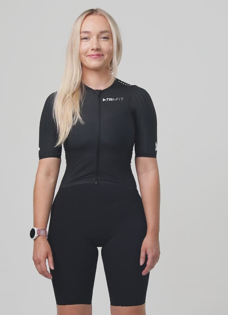 260 degree view of the TRI-FIT VORTEX Women's triathlon suit