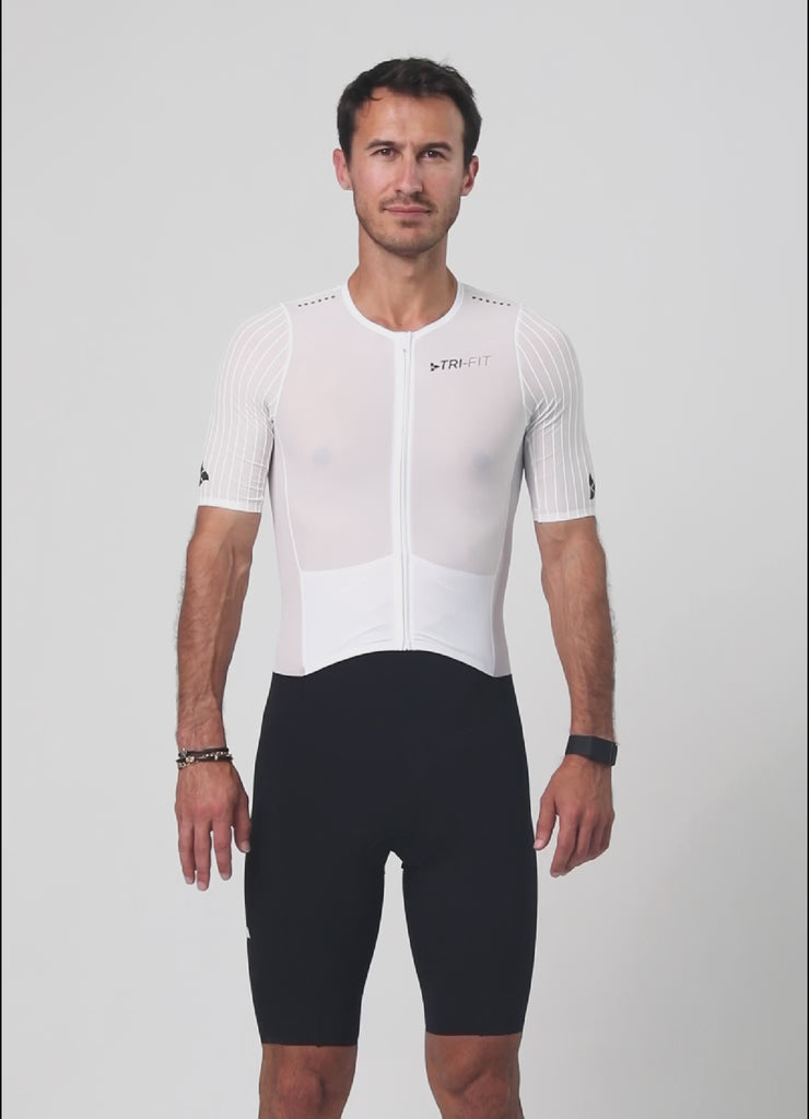 360 degree view of the TRI-FIT VORTEX Men's triathlon suit